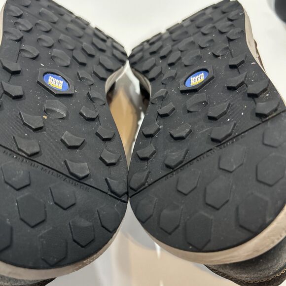 Nunn Bush 10.5 W Bloom Brown Nubuck Leather Slip On Loafer Sneakers Comfort Shoe - Picture 13 of 15